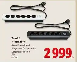 Lidl Tronic Hosszabbító ajánlat