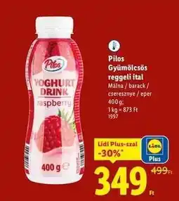Lidl Pilos Gyümölcsös reggeli ital ajánlat