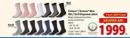 Lidl Esmara / Esmara Men Női / férfi biopamut zokni ajánlat