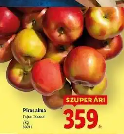 Lidl Piros alma ajánlat