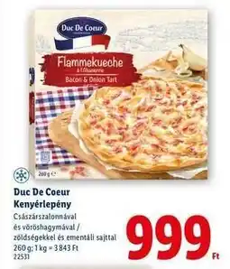 Lidl Duc De Coeur Kenyérlepény ajánlat