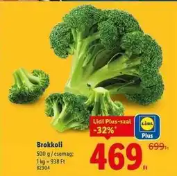 Lidl Brokkoli ajánlat
