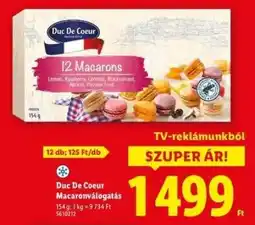 Lidl Duc De Coeur Macaronválogatás ajánlat
