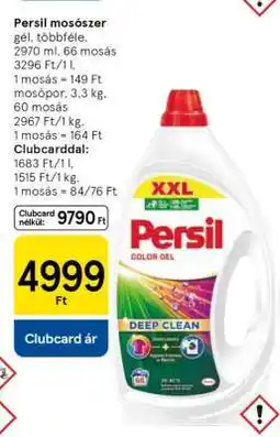 Tesco PERSIL Mosószer ajánlat