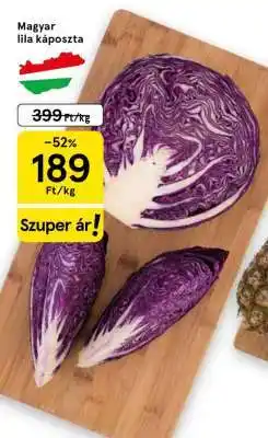 Tesco Magyar lila káposzta ajánlat