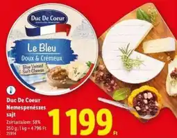 Lidl Duc De Coeur Nemespenészes sajt ajánlat