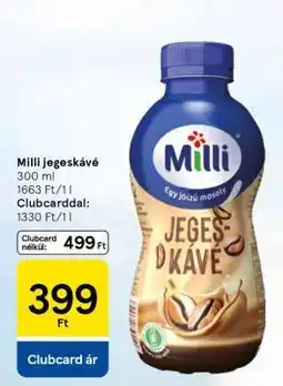 Tesco MILLI Jegeskávé ajánlat