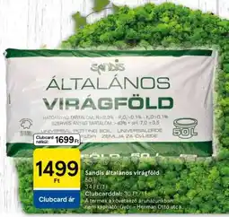 Tesco Sandis általános virágföld ajánlat