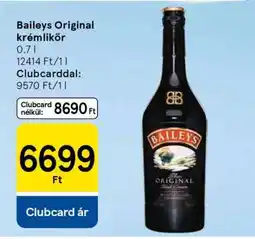 Tesco Baileys Original krémlikőr ajánlat