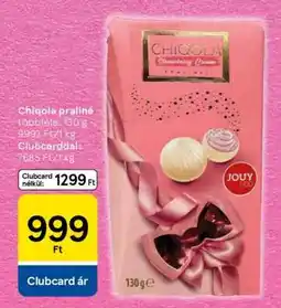 Tesco Chiqola praliné ajánlat