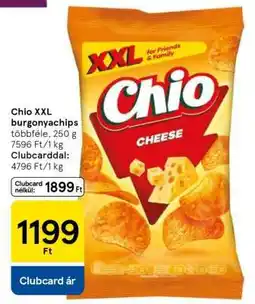 Tesco Chio XXL burgonyachips ajánlat
