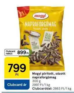 Tesco MOGYI PIRÍTOTT, SÓZOTT NAPRAFORGÓMAG ajánlat
