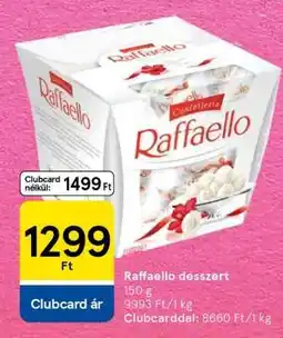 Tesco Raffaello desszert ajánlat