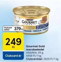 Tesco Gourmet Gold macskaeledel ajánlat