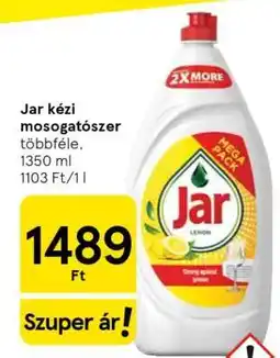 Tesco Jar kézi mosogatószer ajánlat
