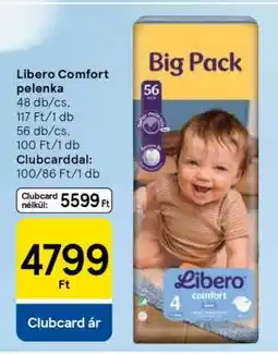Tesco Libero Comfort pelenka ajánlat