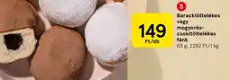 Tesco Baracktöltelékes vagy mogyorós-csokitöltelékes fánk ajánlat