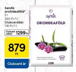 Tesco Sandis orchideaföld ajánlat