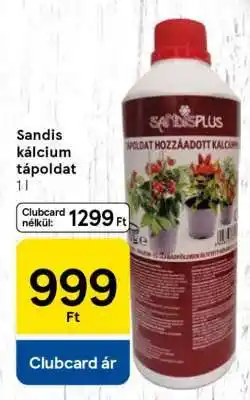 Tesco Sandis kálcium tápoldat ajánlat