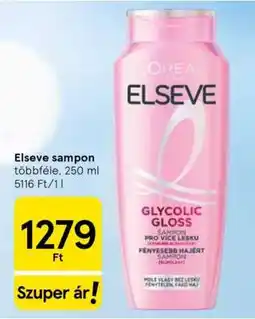 Tesco Elseve sampon ajánlat