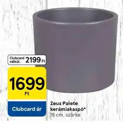 Tesco Zeus Palete kerámiakaspó ajánlat