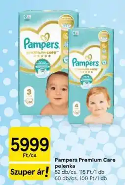 Tesco Pampers Premium Care pelenka ajánlat