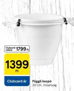 Tesco Függő kaspó ajánlat