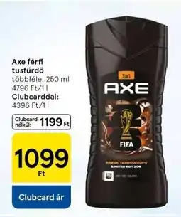 Tesco Axe férfi tusfürdő ajánlat