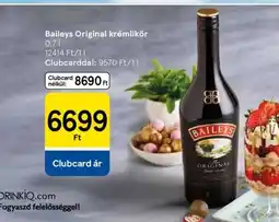 Tesco Baileys Original krémlikőr ajánlat