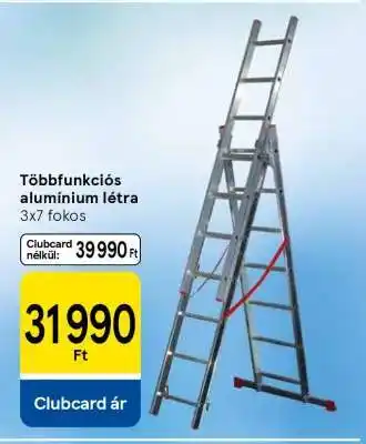 Többfunkciós alumínium létra