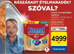 Tesco Somat Mosogatógép Tabletta ajánlat