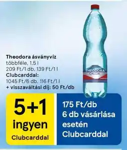 Tesco THEODORA Ásványvíz ajánlat