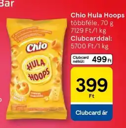 Tesco Chio Hula Hoops ajánlat