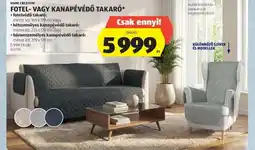 ALDI HOME CREATION FOTEL- VAGY KANAPÉVÉDŐ TAKARÓ ajánlat