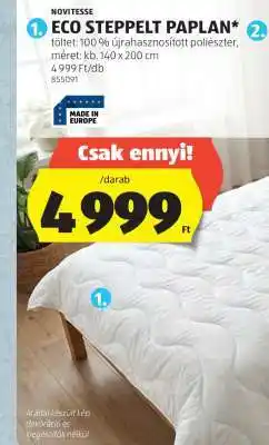 ALDI ECO STEPPELT PAPLAN ajánlat