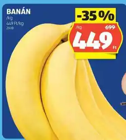 ALDI Banán ajánlat