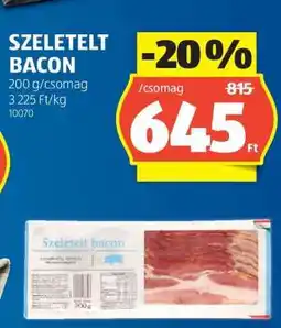 ALDI Szeletelt Bacon ajánlat
