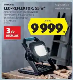 ALDI WORKZONE LED-REFLEKTOR, 55 W ajánlat
