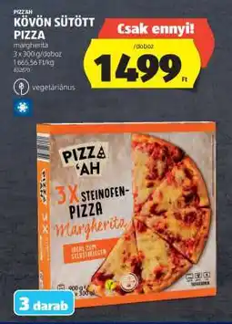 ALDI PIZZ'AH KÖVÖN SÜTÖTT PIZZA ajánlat