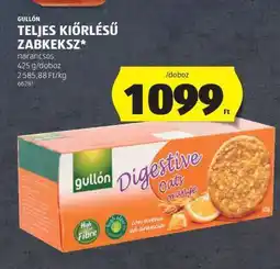 ALDI Gullón Teljes Kiőrlésű Zabkeksz ajánlat