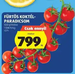 ALDI Fürtös koktélparadicsom ajánlat