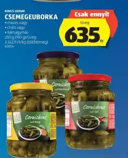 ALDI KING'S CROWN CSEMEGEUBORKA ajánlat