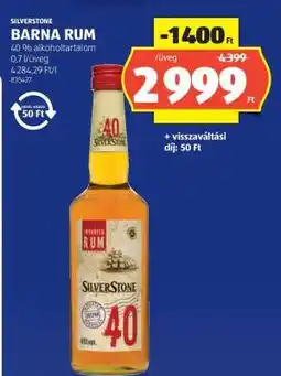 ALDI SILVERSTONE BARNA RUM ajánlat