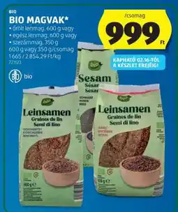 ALDI BIO MAGVAK ajánlat