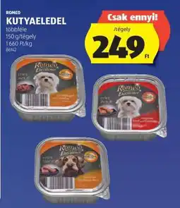 ALDI ROMEO KUTYAELEDEL ajánlat