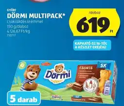 ALDI GYŐRI DÖRMI MULTIPACK ajánlat