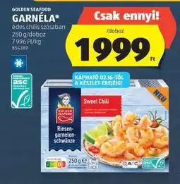 ALDI GOLDEN SEAFOOD GARNÉLA ajánlat