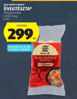 ALDI ASIA GREEN GARDEN ÜVEGTÉSZTA ajánlat
