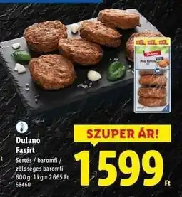Lidl Dulano Fasírt ajánlat