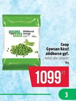 Coop Coop Gyorsan Kész! zöldbors ajánlat
